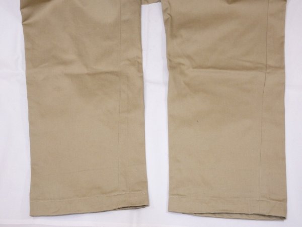 画像8: 50s Lee CHETOPA TWILL WORK TROUSERS PANTS DEAD STOCK（ONE WASH) (8)