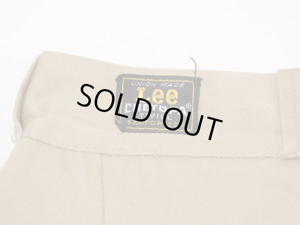 画像13: 50s Lee CHETOPA TWILL WORK TROUSERS PANTS DEAD STOCK（ONE WASH) (13)