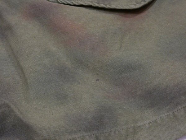 画像8: 70s US ARMY M-65 FIELD JACKET 2nd TYPE with HAND PAINTED CAMO (8)