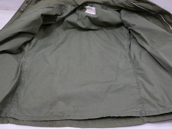 画像11: 70s US ARMY M-65 FIELD JACKET 2nd TYPE with HAND PAINTED CAMO (11)