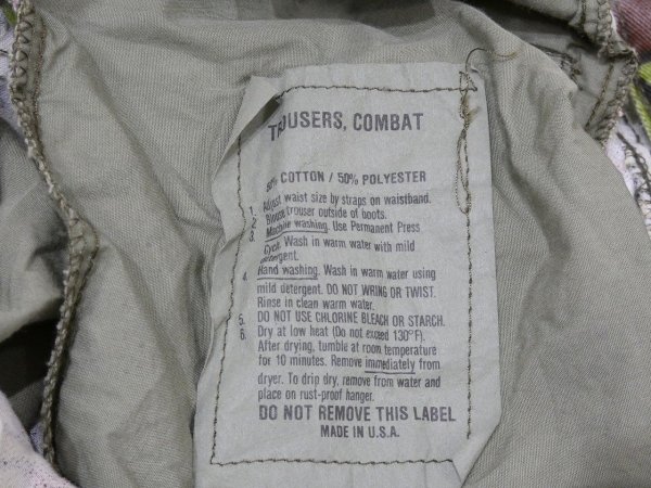 画像7: 90s PALMETTOFLAGE CAMO CARGO PANTS MADE IN USA (7)