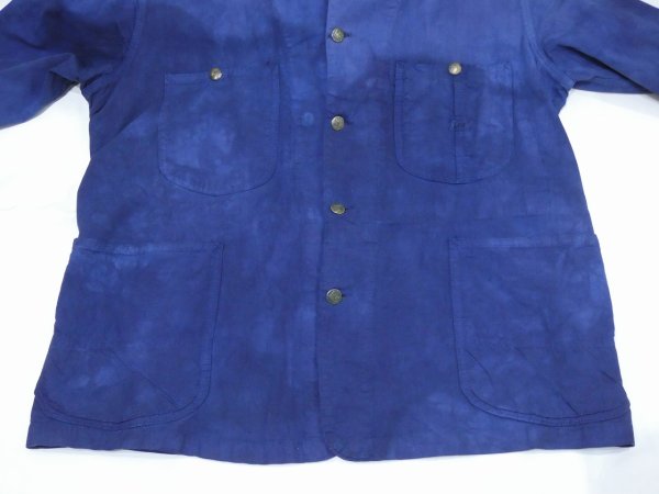 画像6: 50s Lee 44J 1954 PRINCETON BEER JACKET COVERALL OVER DYED (6)