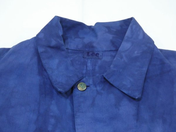 画像4: 50s Lee 44J 1954 PRINCETON BEER JACKET COVERALL OVER DYED (4)