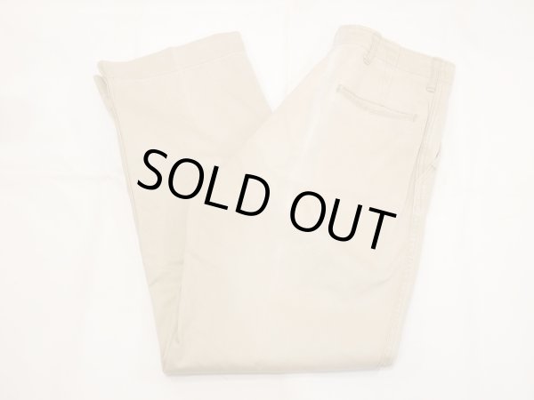 画像3: 50s US ARMY M-45 COTTON KHAKI CHINO TROUSERS PANTS TWO TONE (3)