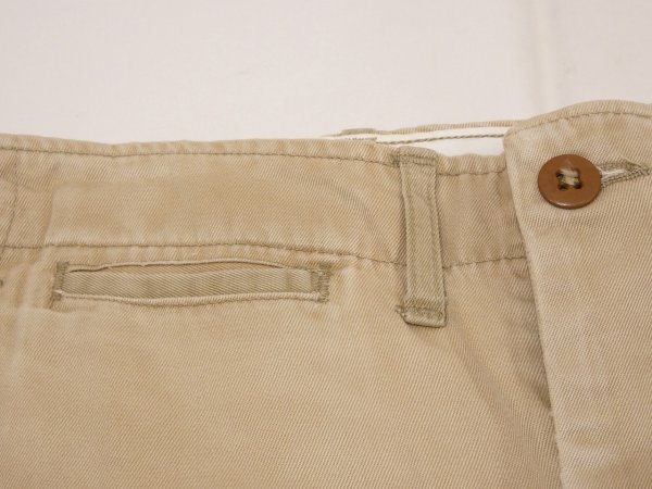 画像5: 50s US ARMY M-45 COTTON KHAKI CHINO TROUSERS PANTS TWO TONE (5)