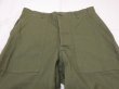 画像4: 50s US ARMY OD-7 M-47 HBT UTILITY TROUSERS BAKER PANTS ONE WASH (4)