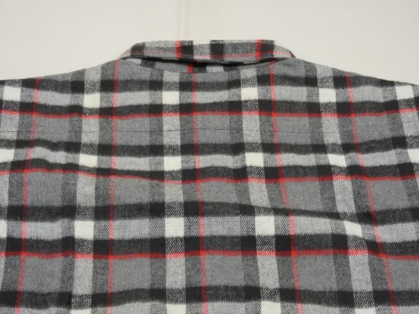 画像9: 60s Sears COTTON FLANNEL WORK SHIRT DEAD STOCK (9)
