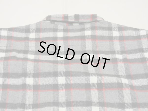 画像9: 60s Sears COTTON FLANNEL WORK SHIRT DEAD STOCK (9)