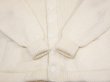 画像8: 60s Lanza WHITE LOW GAUGE WOOL CARDIGAN (8)