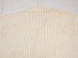 画像10: 60s Lanza WHITE LOW GAUGE WOOL CARDIGAN (10)