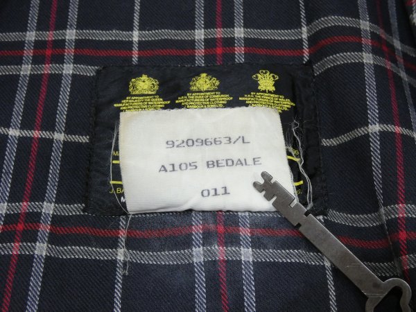 画像7: 90s Barbour BEDALE (7)