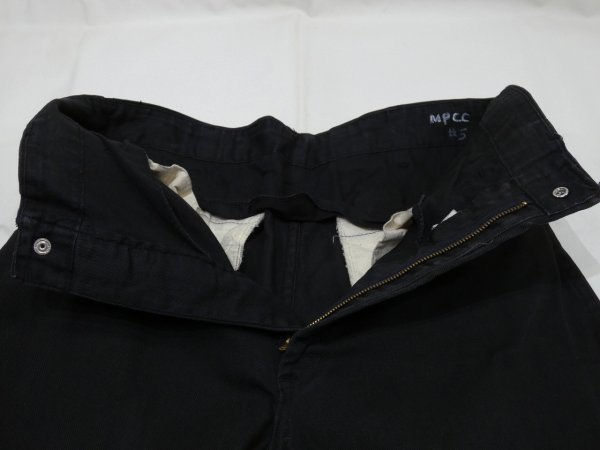 画像7: 60s 〜 Lee FRISKO JEENS BLACK WORK PANTS  (7)
