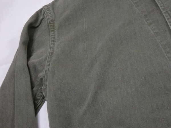 画像8: 40s US NAVY USN N-3 HBT UTILITY JACKET COVERALL (8)