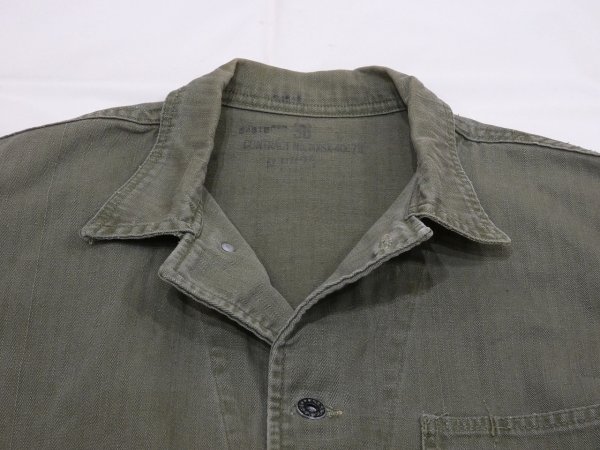 画像5: 40s US NAVY USN N-3 HBT UTILITY JACKET COVERALL (5)