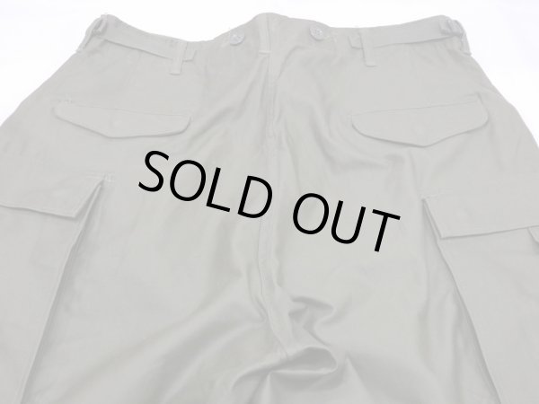 画像12: 50s US ARMY M-51 FIELD TROUSERS CARGO PANTS MEDIUM-SHORT DEAD STOCK  (12)