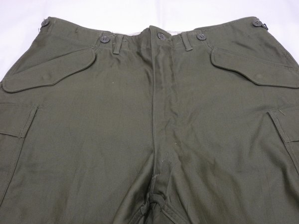 画像4: 50s US ARMY M-51 FIELD TROUSERS CARGO PANTS MEDIUM-SHORT DEAD STOCK  (4)