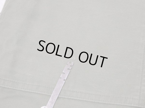 画像6: 60s '62 US ARMY OG-107 COTTON SATEEN UTILITY TROUSERS BAKER PANTS 1st LATE TYPE (6)