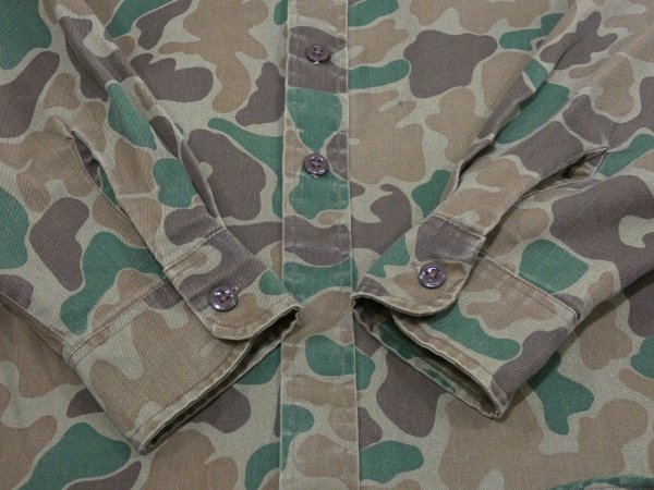 画像9: 80s Woolrich DUCK HUTER CAMO SAFARI SHIRT (9)