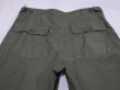 画像9: 60s '64 US ARMY OG-107 COTTON SATEEN UTILITY BAKER PANTS TWO TONE (9)