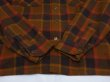 画像8: 70s Pendleton BROWN PLAID BOARD SHIRT (8)