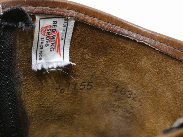 画像10: 90s RED WING 1155 PECOS BOOTS ZIPPER CUSTOM (10)