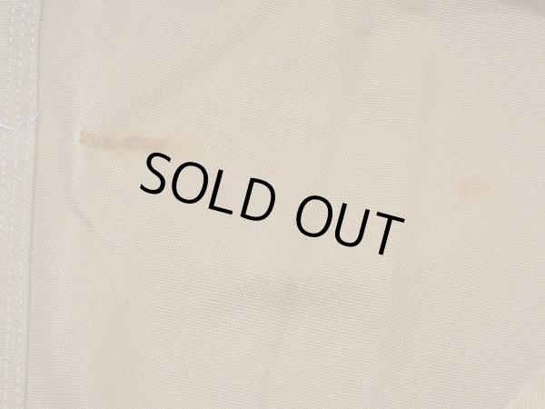 画像11: 80s Carhartt DOUBLE KNEE BROWN DUCK OVERALL DEAD STOCK ONE WASH MADE IN USA (11)