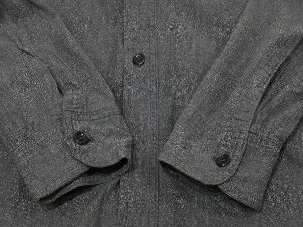 画像8: 50s King Kole SALT&PAPER BLACK CHAMBRAY SHIRT (2) (8)