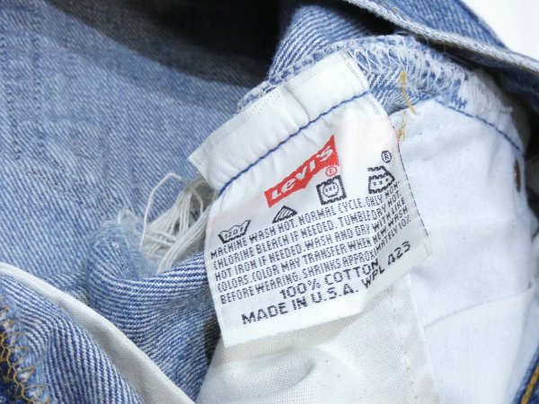 画像5: 90s Levi's 501 DENIM PANTS DISTRESSED & HUGE MADE IN USA (2) (5)