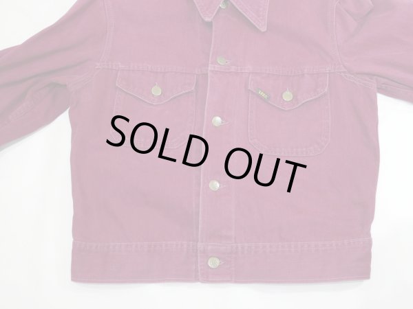 画像5: 70s Lee MOLESKIN TRUCKER JACKET (5)