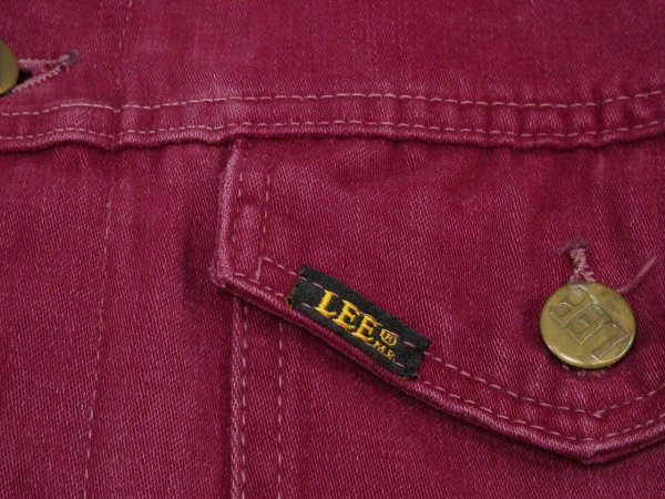 画像6: 70s Lee MOLESKIN TRUCKER JACKET (6)