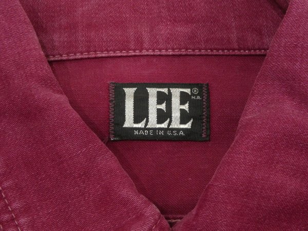画像3: 70s Lee MOLESKIN TRUCKER JACKET (3)