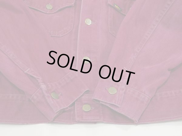 画像9: 70s Lee MOLESKIN TRUCKER JACKET (9)