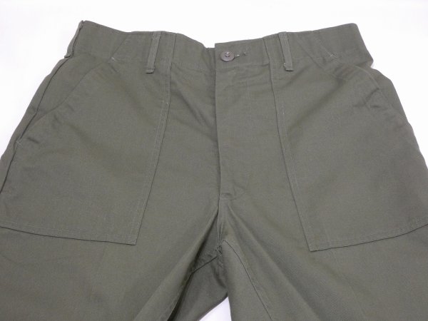 画像4: 80s US ARMY  OG 507 UTILITY TROUSERS BAKER PANTS (4)