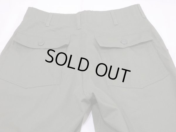 画像10: 80s US ARMY  OG 507 UTILITY TROUSERS BAKER PANTS (10)