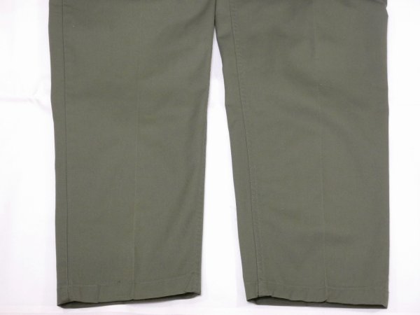 画像9: 80s US ARMY  OG 507 UTILITY TROUSERS BAKER PANTS (9)