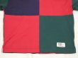 画像6: 80s 90s GAP PANEL SWITCH CRAZY PATTERN RUGGER RUGBY SHIRT (6)
