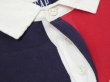 画像5: 80s 90s GAP PANEL SWITCH CRAZY PATTERN RUGGER RUGBY SHIRT (5)