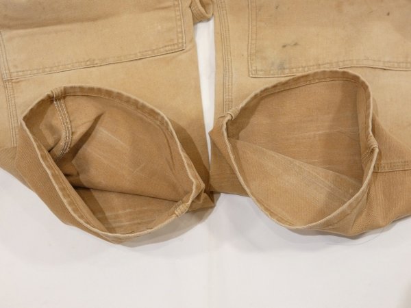 画像8: 70s Carhartt DOUBLE KNEE BROWN DUCK OVERALL  (8)