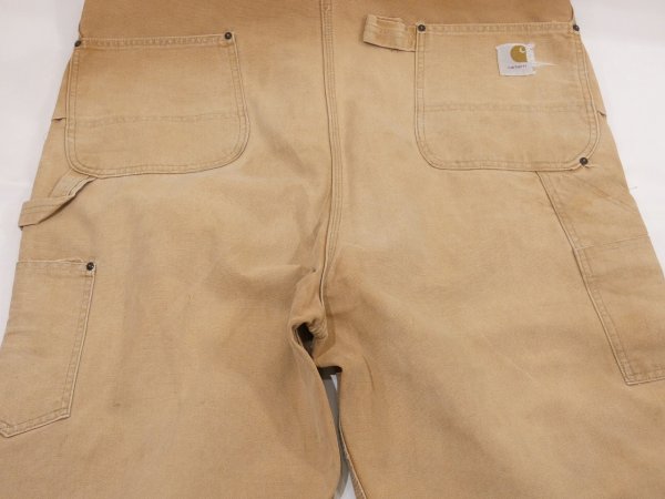 画像11: 70s Carhartt DOUBLE KNEE BROWN DUCK OVERALL  (11)
