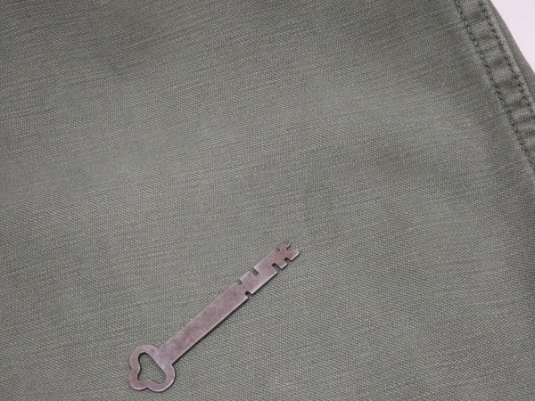 画像10: 60s '68 US ARMY OG-107 UTILITY BAKER PANTS  (10)