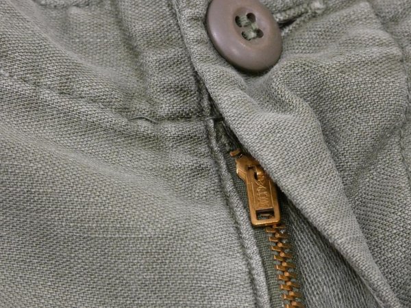 画像5: 60s '68 US ARMY OG-107 UTILITY BAKER PANTS  (5)
