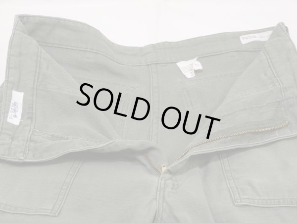 画像6: 60s '68 US ARMY OG-107 UTILITY BAKER PANTS  (6)