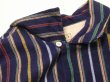 画像5: 50s Avon's MULTI STRIPE PRINT FLANNEL OPEN COLLAR SHIRT  (5)