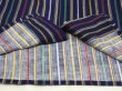 画像8: 50s Avon's MULTI STRIPE PRINT FLANNEL OPEN COLLAR SHIRT  (8)