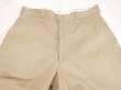 画像4: 60s US ARMY COTTON UNIFORM TWILL CHINO TROUSERS PANTS  (4)