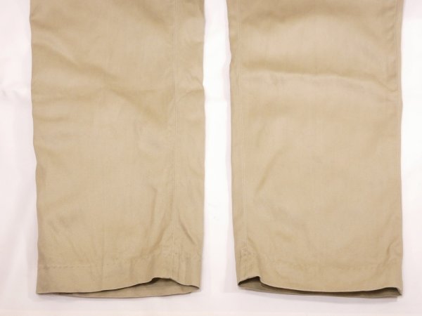 画像11: 60s US ARMY COTTON UNIFORM TWILL CHINO TROUSERS PANTS  (11)