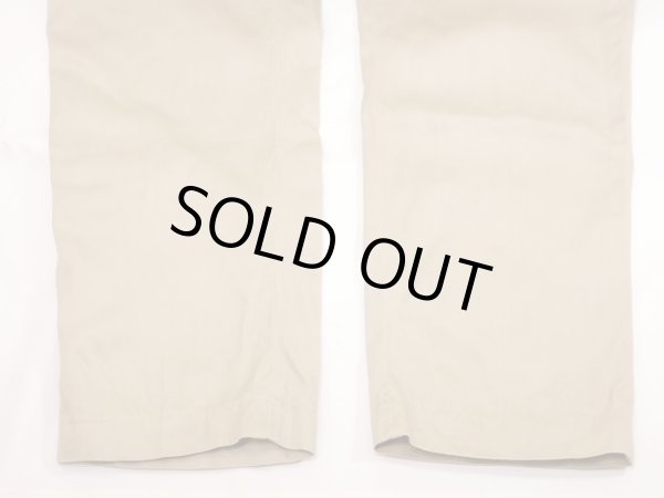 画像11: 60s US ARMY COTTON UNIFORM TWILL CHINO TROUSERS PANTS  (11)