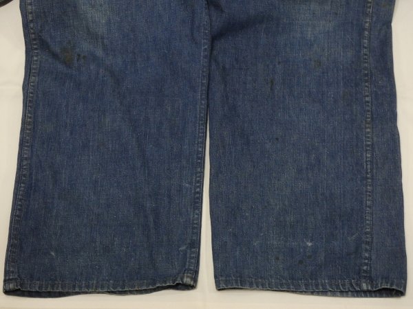 画像12: 50s BLUE TOP DENIM COVERALL ALL IN ONE (12)