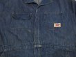 画像4: 50s BLUE TOP DENIM COVERALL ALL IN ONE (4)