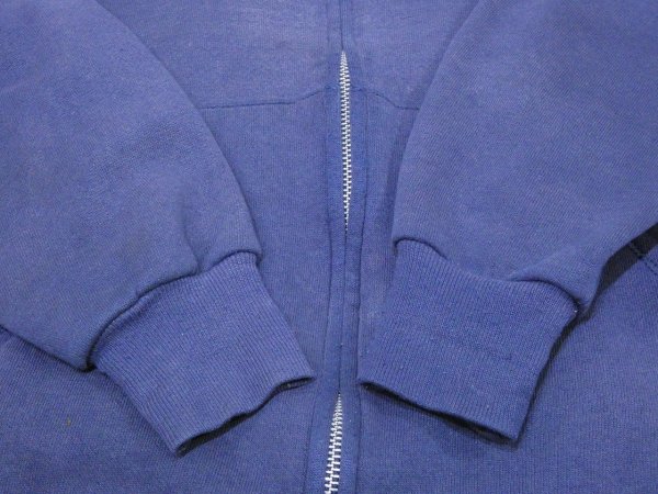 画像8: 80s Jarzees FULL ZIP SWEAT HOODIE PARKA SUPER FADE (8)